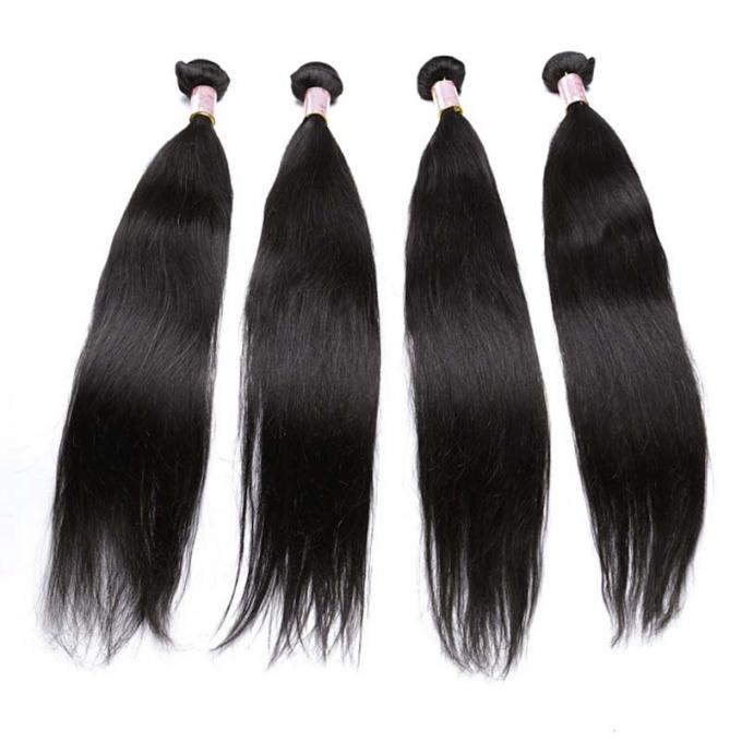 Weave человеческих волос ранга 7A перуанский, отсутствие линяя чисто прямых человеческих волос