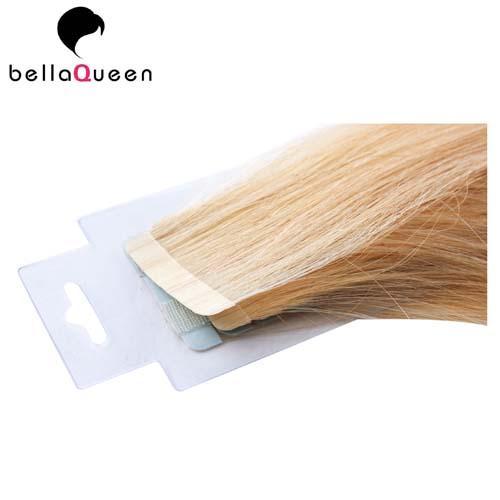 Мягкое и шелковистое прямое золотистое белокурое выдвижение волос ленты 613# без не синтетического/волокна