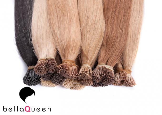 Extenison 1g человеческих волос кератина подсказки BellaQueen i каждый ПК 6A Remy