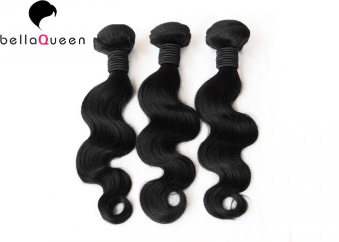 Бразильские расширения человеческих волос девственницы, 10" - 30" соткать волос объемной волны 6А