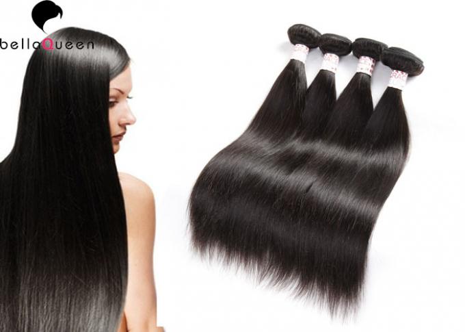 Уток прямых волос полных волос ранга 7А 100% малайзийских Ремы Кутикал естественный