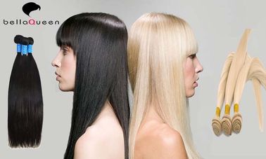 Китай Фасонируйте естественную и золотистую прямую европейскую ранг 6A выдвижений волос утка поставщик
