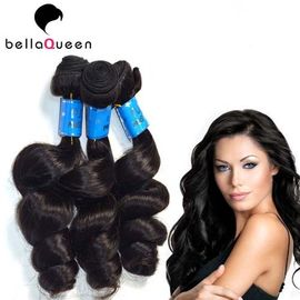 Китай Естественные черные бразильские человеческие волосы Remy девственницы 10 дюймов - 30 дюймов 6A освобождает волну поставщик