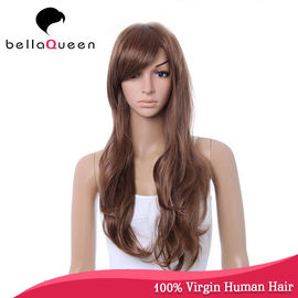 Китай Длиной 100% парики шнурка человеческих волос объемной волны Remy длины 14 до 24 дюймов поставщик