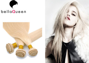 Китай Профессиональный белокурый прямой европейский Weave волос девственницы 613# для красотки работает поставщик