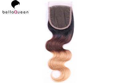 Китай 3 объемной волны человеческих волос части закрытия шнурка для женщин поставщик