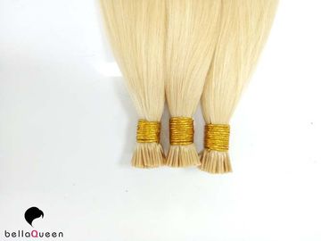 Китай Человеческие волосы Remy девственницы Pre - цвет 613 выпуска облигаций я наклоняю выдвижение волос поставщик