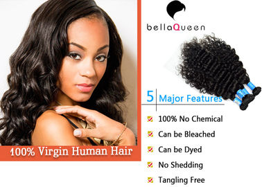 Китай человеческие волосы OEM/ODM BellaQueen индийской глубокой волны 1B 100g прямые поставщик