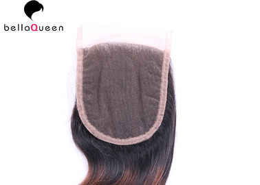 Китай Ранг бразильское закрытие шнурка человеческих волос 7A, человеческие волосы девственницы объемной волны поставщик